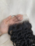 3 Bundles Deep Wave + 5x5 Transparent Lace Closure Invisible Lace Top Quality Premium Hair