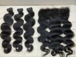 3 Bundles Bodywave + 13X4/13X6 HD Lace Closure Invisible Lace Top Quality Premium Hair