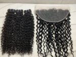 3 Bundles Water Wave + 13X4/13X6 Transparent Lace Closure Invisible Lace Top Quality Premium Hair