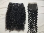 3 Bundles Water Wave + 5x5 HD Lace Closure Invisible Lace Top Quality Premium Hair