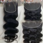 Body Wave 14A Top Burmese HD Closure Frontal with Pre Plucked with Baby Hair Natural Color