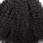 Kinky Curly Seamless Tape in Natural Black Hair Extensions 100% Real Human Hair
